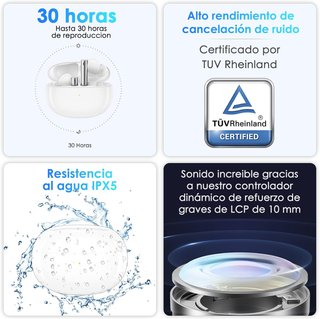 realme auriculares inalámbricos con cancelación