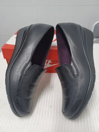 Mocasines Pitillos Negros Mujer