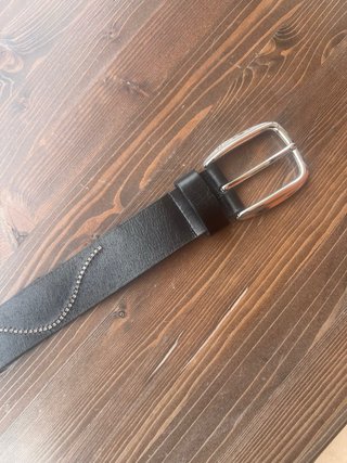 Cintura Berge Vera Pelle Made in Italy Donna
