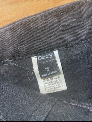 Pantalón ancho recto negro