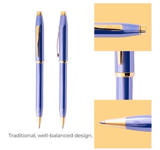 Bolígrafo Cross Century II Azul Lavanda nuevo