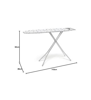 Tabla de planchar Rayen con soporte