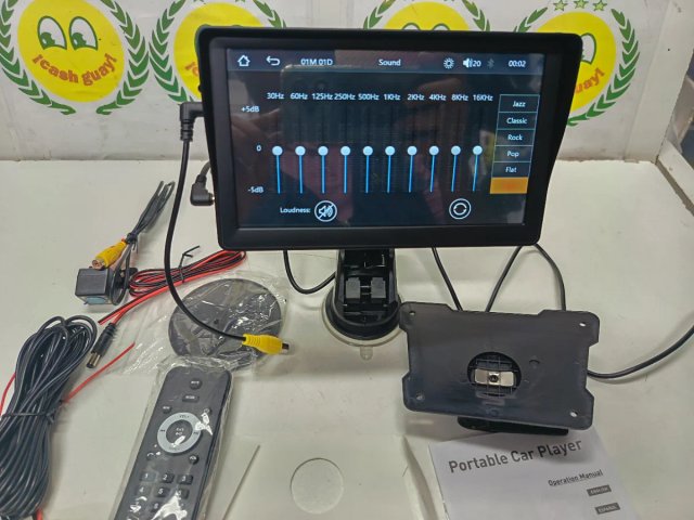 Pantalla multimedia portátil android auto carplay