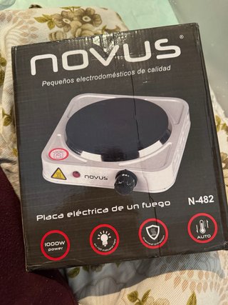 Placa eléctrica Novus N-482 1000W