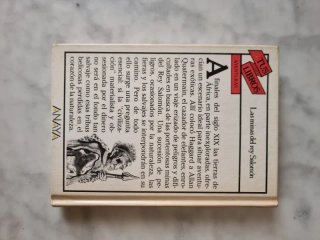 Libro las minas del rey salomon anaya