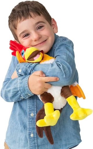 - Bandai peluche musical blando para niños