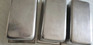 Vaschette acciaio inox per gelato
