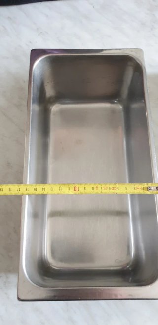 Vaschette acciaio inox per gelato