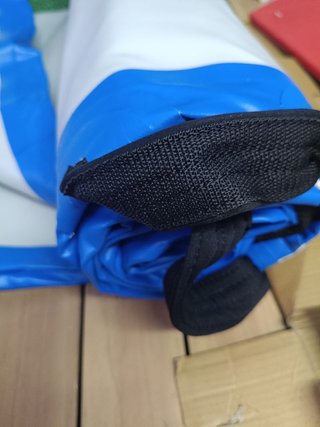 Colchoneta Hinchable Gimnasio KuFit Azul