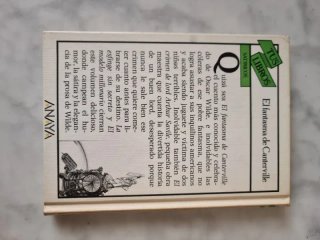 Libro el fantasma de Canterville anaya