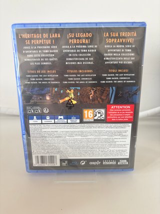 Tomb Raider IV V VI Remastered PS4 Sigillato