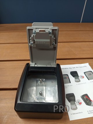 Caja de Seguridad para Llaves Exteriores con CóDigo de 4 DíGitos.
