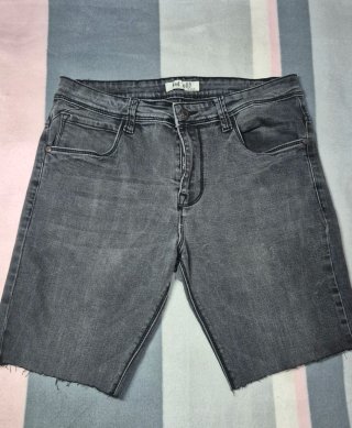 Bermudas Vaqueras Gris Marengo Red Jolly Jeans