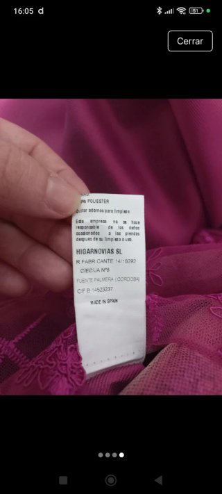 Vestido de fiesta rosa boutique