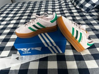 Adidas Gazelle Bold 3 Zapatillas Rosa y Verde