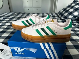 Adidas Gazelle Bold 3 Zapatillas Rosa y Verde