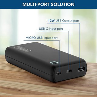 Cellularline power bank portátil carga rápida
