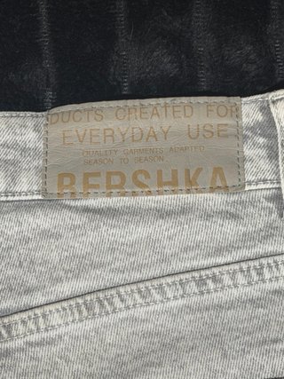 Pantalones Cortos Vaqueros Rotos Grises Talla 36