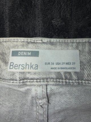 Pantalones Cortos Vaqueros Rotos Grises Talla 36