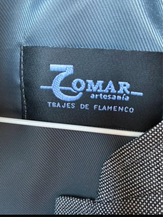Traje flamenco hombre talla 46 chaqueta y 38 panta