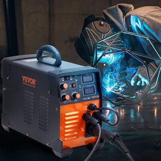 Soldador MIG 250 Amp Soldador MIG TIG Arco Soldador 3 en 1 Máquina de Soldadura 220V Soldador TIG Lift Soldador ARC MMA Stick Soldador Inversor IGBT DC Máquina de Soldadura Combo con Pantalla Digital