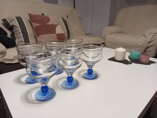 Copas de cóctel de marisco - Set de 6
