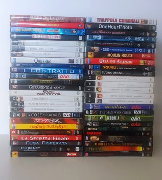 Lotto 50 DVD Film Vari ottime condizioni