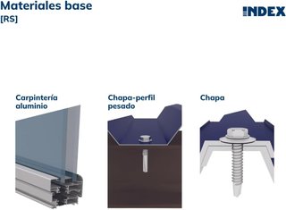 Tornillos acero punta broca cabeza remache
