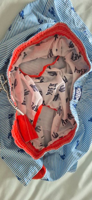 Bañador Pepe Jeans Rayas y Cangrejos Azul
