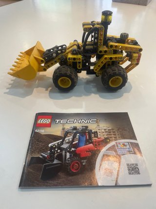 Lego Technic 42116 Cargadora Compacta