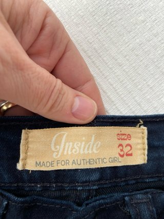 Pantalón corto Shorts vaqueros chica/niña azul