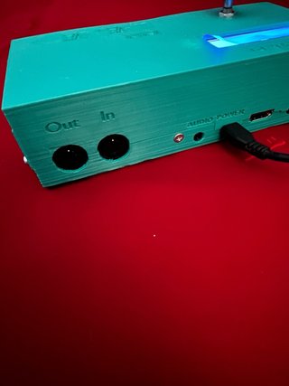 Tx816 Pi Mini Dexed Sintetizzatore Verde yamaha