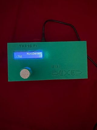 Tx816 Pi Mini Dexed Sintetizzatore Verde yamaha