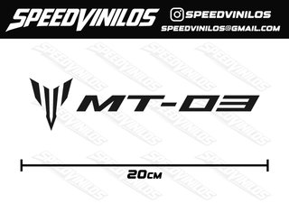 Pegatina Yamaha MT-03