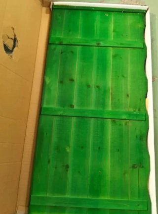 Casita infantil madera 138x116x132 cm