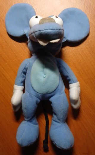 Pack 2 peluches: Rasca y Pica, de Los Simpsons