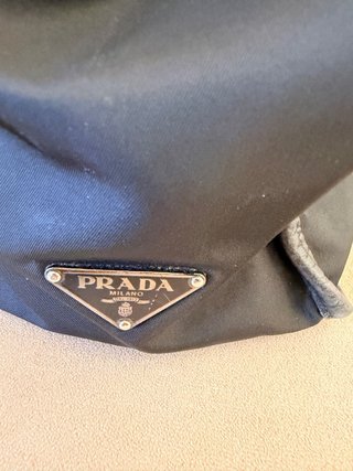 Bolso Tote Prada Negro Nylon