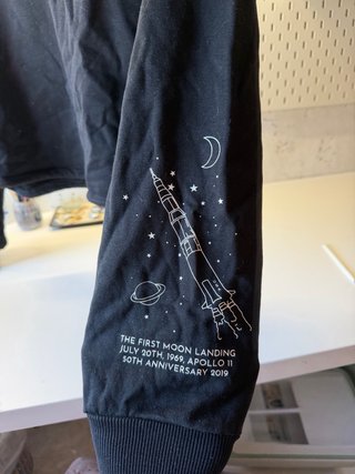Sudadera NASA Negra