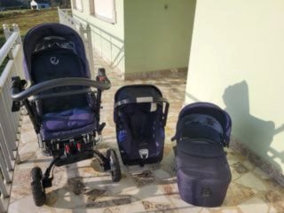 Carrito de bebé Jane,capazo y silla coche
