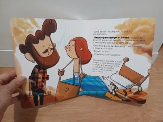 Libro infantil  Tengo un volcán (Míriam Tirado)