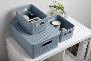 Tatay caja organizadora ergonómica azul