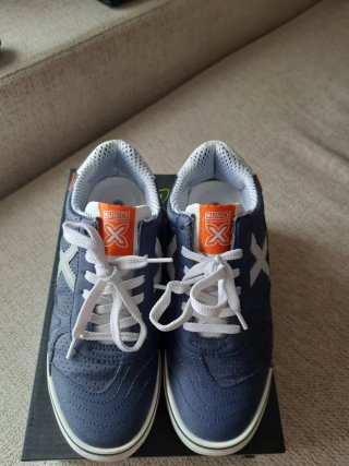 Zapatillas Munich G-3 niño azul