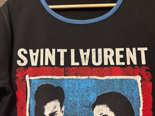 Camiseta Saint Laurent Estampada