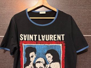Camiseta Saint Laurent Estampada