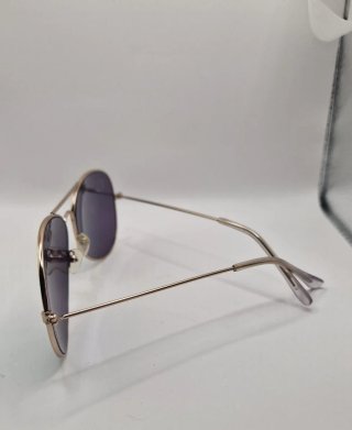 Gafas de sol aviador doradas multicolor