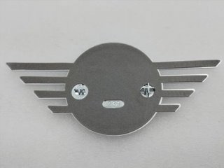 LOGO CAPO MINI F54 F60 PLATA/ROJO OEM: 5114246523
