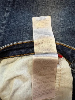 Jeans donna Guess Skinny Blu W28, misure in descri