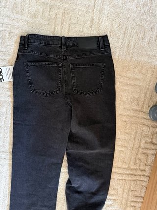 Vaqueros Maternidad ASOS Gris Negro Talla 36