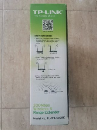 TP-LINK TL-WA830RE Extensor Rango Inalámbrico N