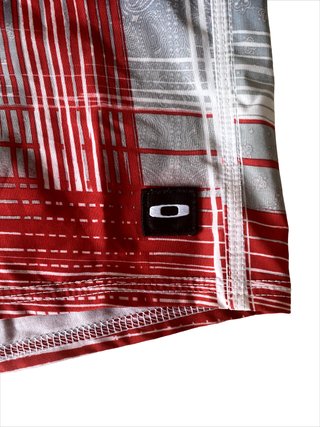 Bañador Oakley rojo surf boardshort talla 32 M